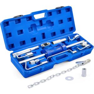 Orion Motor Tech Heavy Duty Slide Hammer Dent Puller Set, Auto Body Removal Kit With 9 Attachments, 14pc Car Remover Tools for Cars Trucks More