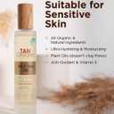 TanOrganic Self Tanning Oil 100ml | Organic Self Tanner for Face & Body | Light Natural-Looking Tan with Vitamin E | No Orange Tint, Streak-Free & Transfer-Resistant