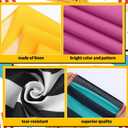 4 Pack Striped and Plain Christmas Table Runner 13 x 72 Inch Linen Tabletop Runner Xmas Table Cloth Cover Supplies for Indoor Outdoor Kitchen Dining Christmas Party Dinner Gatherings Decor