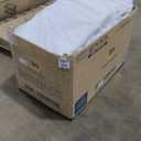 Serta Corwin 36" Convertible Accent Chair, Dreamcoil Comfort, FingerGuard Pinch Point Protection, Polyester Boucle, Ivory