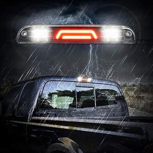 3rd Third Brake Light Compatible with 1999-2016 Ford F250 F350 F450 F550 Super Duty Ranger, Mazda B-Series Cargo LED Bar High Mount Stop Lamp Replaces YC3Z13A613BA