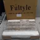 Side Table, Small End Table with Storage Shelf, 2-Tier Small Coffee Tables Living Room for Bedroom, Narrow Spaces (Rustic Brown)