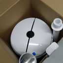 MR.SIGA Toilet Plunger with Holder, Heavy Duty Toilet Plunger and Holder Combo for Bathroom Cleaning, White