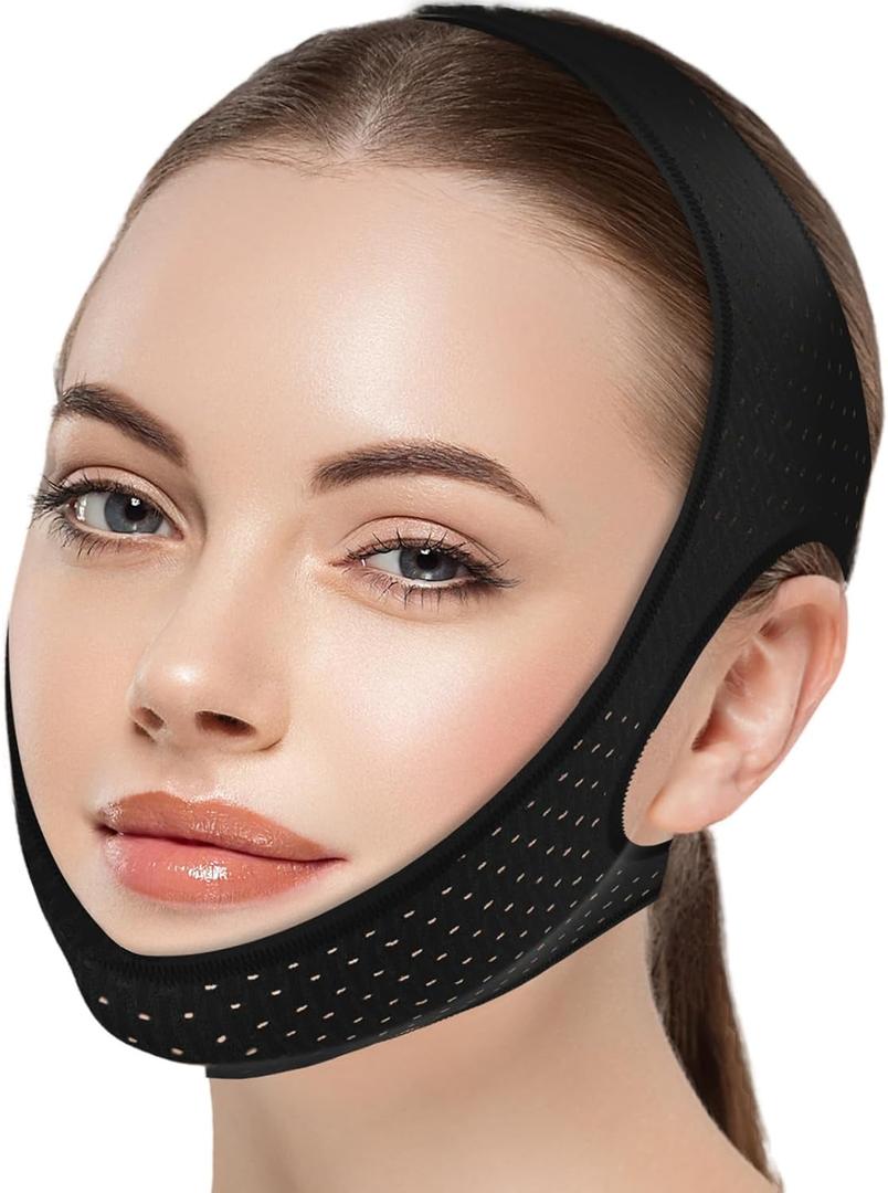 Anti Snoring Devices [Upgraded] - Chin Strap for Sleeping - Snore Less Sleeping Solution for Men and Women - 620mm
