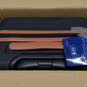 TILYMOL Hardside Carry On Luggage 22x14x9 Airline Approved with Spinner Wheels, Lightweight 20-inch Carry-On Suitcase for Men & Women, Black