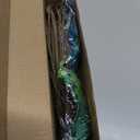 5 Pcs DIY Butterfly Decorations 5 Butterfly Branches with 30 Fake Butterflies for Crafts Faux Stems for Vase Filler Bouquets Home Decorations Garden Office Table Decor (Green)