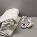 Heated Mattress Pad King Size Quilted Zone Heating Electric Bed Warmer Luxury Comfort Heat Mattress Pad Cover Dual Controller10 Heat Setting | 1-12 Hours Auto Shut Off | with 8-21 Inch Deep Pocket