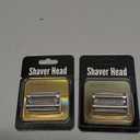 Braun 70S Series 7 Replacement Head for Foil Shaver Compatible with Series 7 Shavers 720, 750CC, 760CC, 790CC, 9565 (2 Pack)