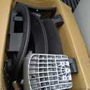 Ergonomic Office Chair, Mesh Computer Desk Chair with 4D flip-up Armrests, 3D Adjustable Headrest, 2D Adjustable Backrest, 90-135 Tilt Angle with Locking Function, 360 Rotation, Black