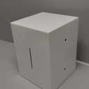 Small Electronic Safe Box With Digital Keypad & Keys - 9.05 x 6.7 x 6.7 Inches Wall Safe 0.23Cuft Mini Security Box for Coin Home Office Hotel Rooms Business Jewelry (Black)