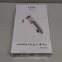 Secura Electric Opener, Automatic Electric Bottle Corkscrew Opener with Foil Cutter, Rechargeable (Stainless Steel)