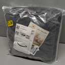 H.VERSAILTEX Velvet Recliner Chair Covers 1-Piece for Reclining Chair, Recliner Cover Feature Thick Luxury and Soft Fabric with Elastic Bottom, Anti-Slip Foams Attached (Grey,X-Large)