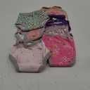 BIG ELEPHANT Potty Training Underwear - 10 Pack, 100% Cotton Absorbent Unisex Toddler Pee Pants for Boys Girls (2T, Pink Flowers)