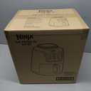 Ninja XL Air Fryer | 5.5 QT Capacity fits 3lbs of Wings | 5-in-1 Air Fry, Roast, Bake, Reheat & Dehydrate | 400F Max Temp | 1750 Watts | With Dishwasher Safe Parts & Recipe Guide | Grey | AF150AMZ (Black)