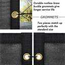 UPGRADE Privacy Screen 5' x 25' Fence Commercial Shade Cover with Brass Grommets Heavy Duty Perfect for Outdoor Back Yard, Sand, Customizable (0 5' x 2 5', Sand)