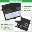 L21C4PH0 L21D4PH0 Laptop Battery Replacement for Lenovo IdeaPad Yoga 9-14IAP7 Yoga 9-14IRP8 Series L21B4PH0 SB11D97136 5B11D97137 5B11D97146 SB11D97147 15.52V 75Wh 4835mAh