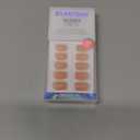 BTArtbox Press On Nails Short - Nude Square Nail Tips Glue On Nails, Reusable Stick On Nails in 16 Sizes - 32 Soft Gel Fake Nails Kit, Cinnamon