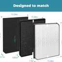 7 Pack 3000/3500 Replacement Filter Compatible with Air doc-tor 3000/3500 Air Purifier, 1 Premium Filter + 2 Activated Carbon Filters + 4 Pre-Filters