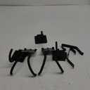 Wallmaster Boltless Shelving Hook Organizer Kit,7 Pcs Adjustable Storage Hanging Accessories for 1.5 inch Keyhole Rack,Garage Heavy Duty Tool Storage System