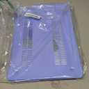 IBENZER Compatible with Old Version MacBook Air 13 Inch Case (2010-2017 Release). Models: A1466 / A1369, Plastic Hard Shell Case with Keyboard Cover for Mac Air 13, Serenity Blue, A13SRL+1A