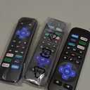 3 Pack Replacement Remote Control Only for Roku TV, Compatible with All TCL Roku/Hisense Roku/Onn Roku/Sharp Roku/Philips Roku (Not for Roku Stick, Box or Speaker)