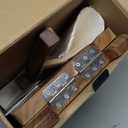 Wooden Tortilla Press Mexican Tortillera Presser Made from Natural Food-Grade Acacia Wood - Large Wood Pataconera with 50 Pieces Parchment Paper, Dough Cutter and Recipes eBook (Square 10")