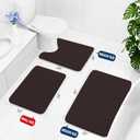 Memory Foam Bath Mat 70 x 24, Ultra Soft Absorbent Bathroom Rugs