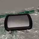 Car Visor Mirror, Universal Clip-On Automotive Sun Visor Vanity Mirror for SUVs and Various Vehicles, Car Accessories Interior for Women, Black