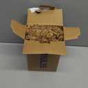 MIULEE Pack of 2 Corduroy Decorative Throw Pillow Covers 18x18 Inch Soft Boho Striped Pillow Covers Modern Farmhouse Home Decor for Sofa Living Room Couch Bed Brown