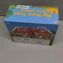 Aigybobo Farm Animals Big Barn Toys for 1 2 3 Year Old, Toddler Montessori Learning Toy, Farm Playset with Animal Figures and DIY Stickers, Christmas Birthday Gift for Baby Boys Girls Age 12-18 Months