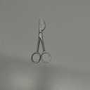 Ontaki Dual Bent Machine Embroidery Scissors - 6.5" Premium German Steel Applique Fabric Angled Handle Curved Razor-Sharp Small Tip Optimal Precision Stitches - Duckbill Scissors for Embroidery