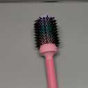 UREELIN Round Brush for Blow Out - 2.1 Inch Large Nano Thermal Ceramic & Ionic with Boar Bristles - Salon Blow Drying Hair Brush for Drying,Volumizing, Curling, Shine & Smooth Styling