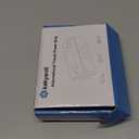 Kakyanill European Travel Plug Adapter, Type E F Plug Adapter, 4 AC Outlets, 3 USB Ports (2 USB C), 5ft Flat Extension Cord, for Germany France Travel