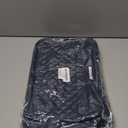 Travel Duffle Bag for Women, Underseat Carry On luggage Bag Foldable Overnight Weekender Hospital Bag Lightweight Airplanes Personal Item Travel Tote Bag for Women Birthday Gifts, 18IN Navy Blue