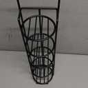 SpaceAid 5 Tier Shampoo Bar Holder for Shower, Self Draining Soap Bar Holders Caddy for Bathroom Wall and Kitchen Sink, Shampoo Bar Dish Rack, Stainless Steel Bar Soap Holder (Black)