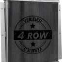 Primecooling 62MM 4 Row Core Aluminum Radiator for Chevrolet Trucks 1947-1954
