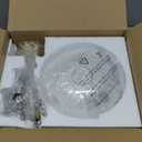 QianZhan Glass Pendant Light Kitchen Island, 7" Brushed Gold Modern Pendant Light Fixture Mini Farmhouse Ceiling Hanging Lighting for Dining Room Sink Bathroom Bar Restaurant