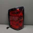 Tail Light Compatible With 2014-2019 Chevy Silverado 1500 2500 HD GMC Sierra 3500 HD Left Driver Side Taillight Replace 23431875 Halogen
