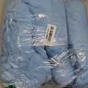 6 Pieces Easter Spring Baby Blue 10FT Cheesecloth Table Runner Boho Gauze Fabric Table Runner Rustic Sheer Runner for Wedding Birthday Baby Shower Party Boho Table DecorationBaby Blue (35" x 120"-6 Pack)