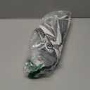 Litabel Black Watercolor Floral Shower Curtain, Plant Leaves with Flower Shower Curtains for Summer Bathroom Decor, White Modern Fabric Botanical Waterproof Shower Curtain Set with Hooks 72x72 Inch