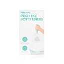 Frida Baby Poo + Pee Potty Liners, Leak-Proof, Super-Absorbent Liners Potty Bags, Fits Most Potty Chairs for Easy Cleanup, 30 Count