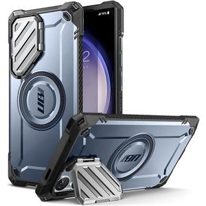 SUPCASE Case for Samsung Galaxy S24 Ultra Phone Case Tilt | with Stand, Built-in Camera Cover, Kickstand, S Pen Friendly, Compatible with MagSafe, Heavy Duty, Rugged, Magnetic
