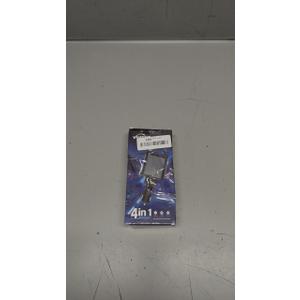 WHATOOK Starlight Retractable Car Charger: Car Accessories with Starlight in Car Roof, Car Chargers USB C, Fast Charging Adapter & Dual Charge Ports, 4 in 1 Car Phone Charger for iPhone iPad AirPods