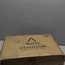 Somikis 3ft Pre-Lit Premium Artificial Mini Christmas Tree with 85 LED Lights and Realistic Nordic Spruce, Solid Cement Burlap Base Basin, for Xmas Home, Office, Tabletop, Party Decoration