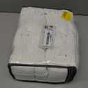 Light Filtering Dining Room Curtains 63 Inches Long 2 Panels Set for Small Window Cream Ivory Birch Boho Farmhouse Pinch Pleated Linen Short Semi Sheer Back Tab Bedroom Bay Windows 50Wx63L Length