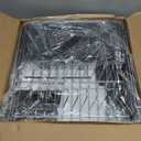 Delamu Stainless Steel Dish Drying Rack, Expandable Dish Drainer, Anti-Rust Large Dish Racks for Kitchen Counter, Dish Strainers with Drainboard, Utensil Holder & Cup Holder, 13.4"-28.7" L x 11.8" W