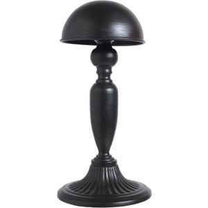 Owlgift Vintage Style Dome Shape Removable Metal Hat Rack, Cap, Wig Storage Holder Display Stand, Black (1pc)