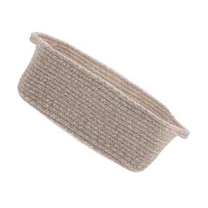 PRETYZOOM Woven Storage Basket for Blankets Towels Portable Multi Purpose Container for Organizing Vegetables Clothes Items for Home Office Outdoor Activities