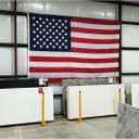 Homissor American Flag 10x19 Ft US USA Flags Large United State Flag Heavy Duty Outdoor Embroidered Stars for All Weather High Wind Sewn Stripes With 5 Brass Grommets