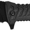 S-TEC 8.25 inch Recon Series Folding Knife with ABS & Rubber Handle - multiple style & color to choose from - (TS015 OD Green)